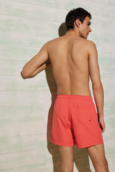 Fato de banho meia perna básico coral - Rarassocks